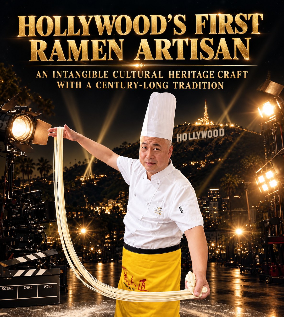 Hollywood's First Ramen Artisan — An Intangible Cultural Heritage Craft with a Century-Long Tradition