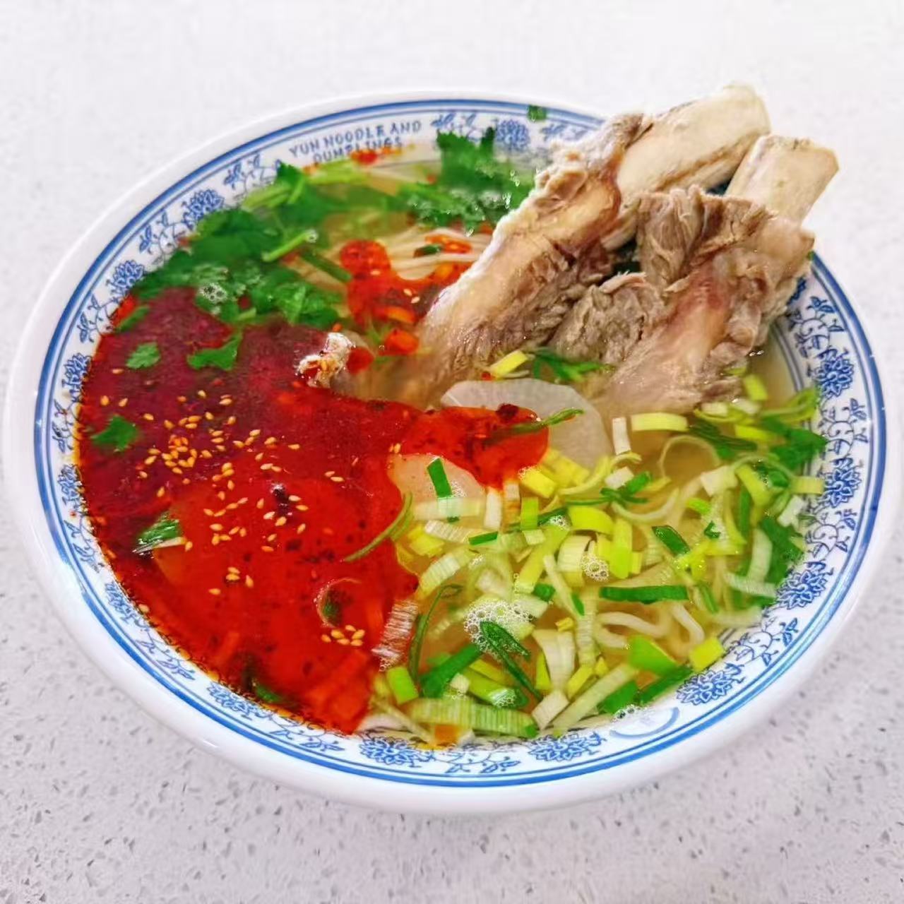 招牌兰州清汤牛肋排面